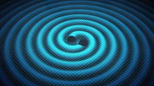 Artist’s impression of a gravitational wave. Creative Commons Licence - http://public.virgo-gw.eu/what-are-gravitational-waves